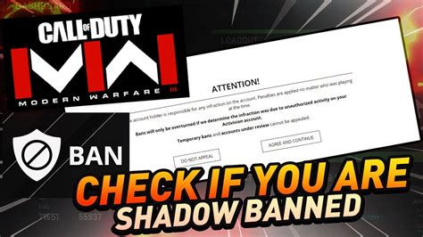 Warzone Shadow Ban
