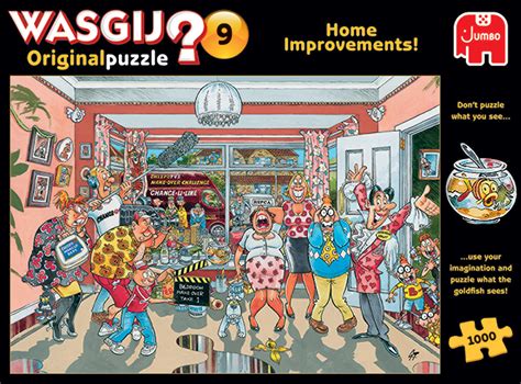 Wasgij Original 9: Heimwerker-Puzzle Das Motiv