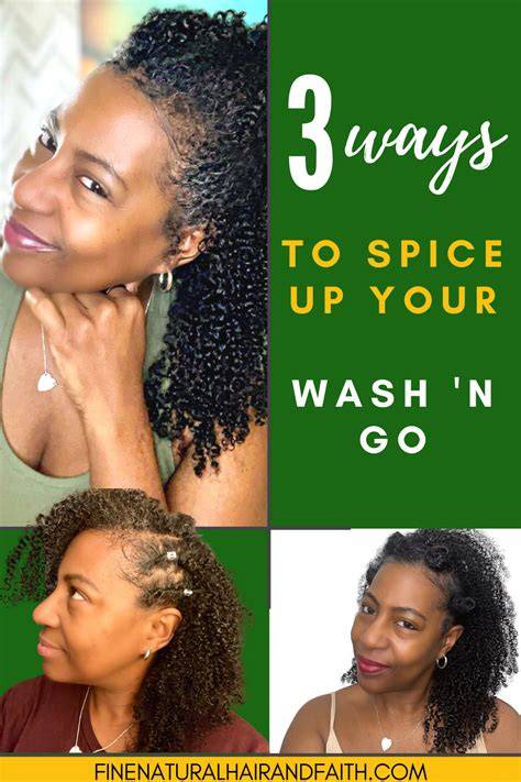 Wash-and-Go Styles