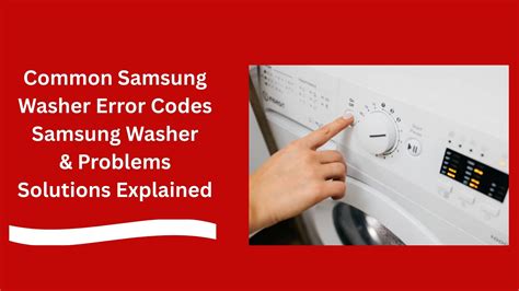 Washer Problems and Solutions in Springfield MO