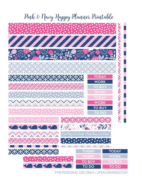 Washi Tape Template