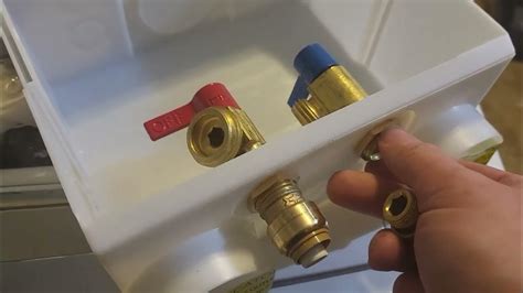Washing Machine Valve Box Problems