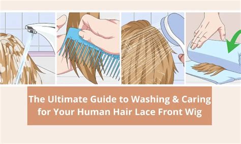 Washing Your Lace Wig Properly