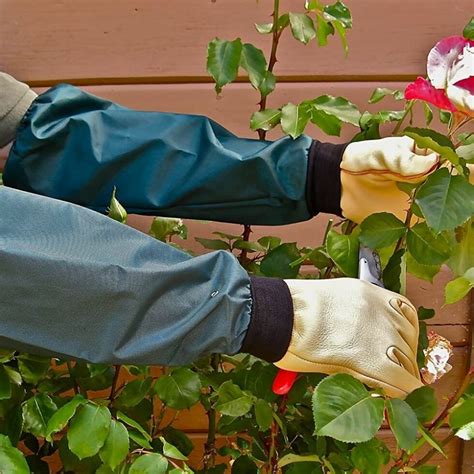 Washing gardening sleeves