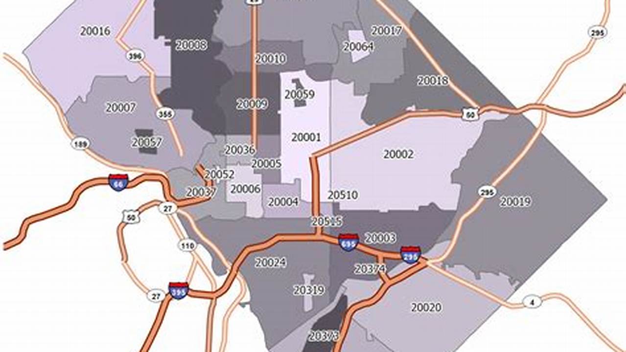Washington Dc Zip Code 20020