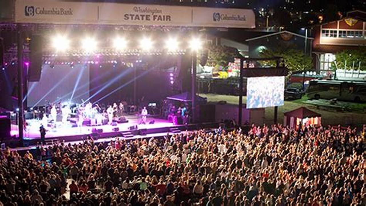 Washington State Fair Concert Calendar