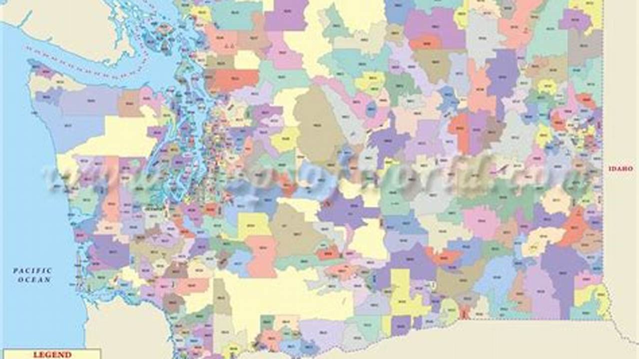 Washington Zip Code Map