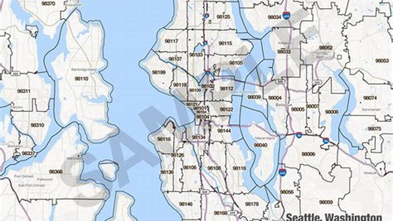 Washington Zip Code Seattle