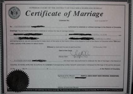 Everything You Need to Know About Obtaining a Washington DC Marriage License