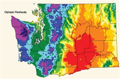 precipitation map of washington state itcesasques