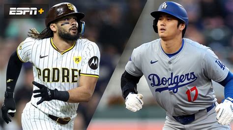 Watch Dodgers vs Padres live stream