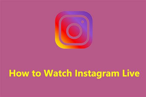Watch Instagram Live