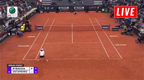 Watch Rybakina vs Ostapenko live stream