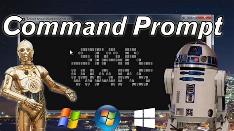 Watch Star Wars from the Command Prompt