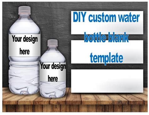 Water Bottle Label Design Templates Free Download