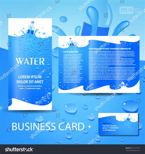 Water Brochure Template
