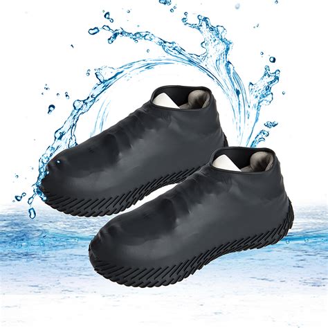 Reusable Silicone Waterproof Shoe Covers NonSlip Shoe Covers Shoe
