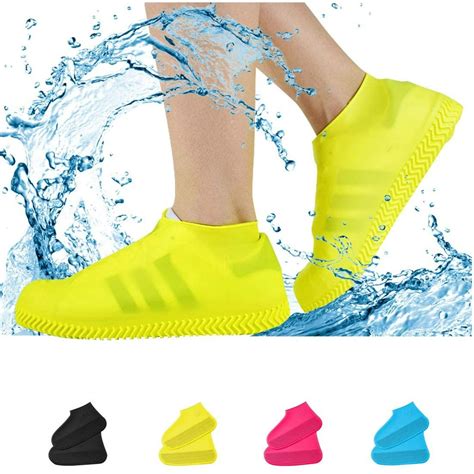 Waterproof Rain Shoes & Boots Cover,Dirtproof Slipresistant Reusable