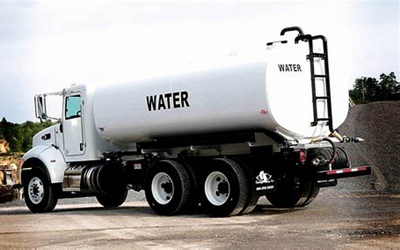 Water Truck Tank