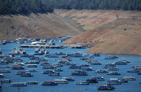 Water temperature in Lake Oroville