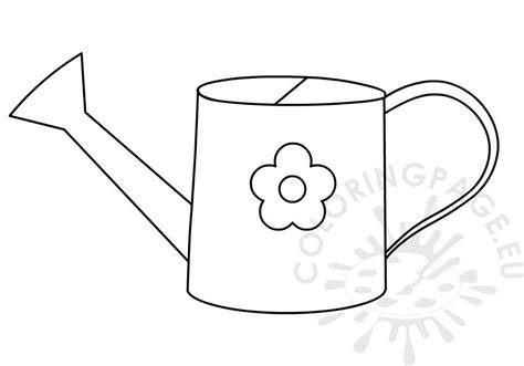 Water Can Coloring Page