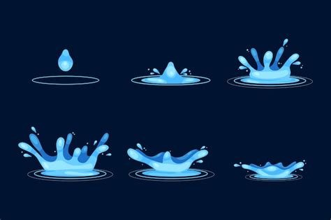 Captivating Water Drop Animation that Will Leave You Mesmerized