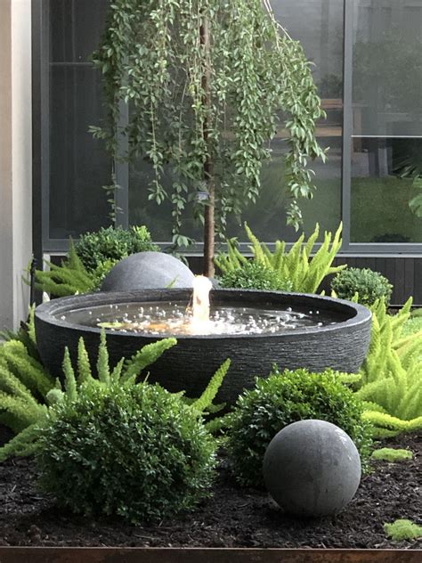 Water Feature Garden Design