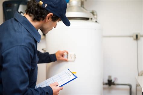 Water Heater Repair Inspection