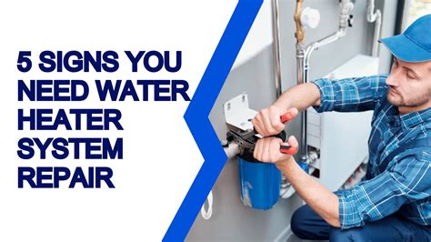 Water Heater Repair Signs