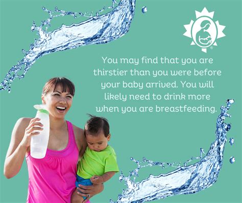 Water Intake while Breastfeeding