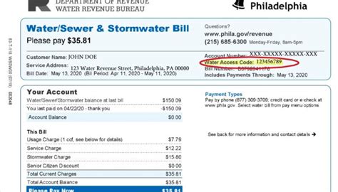 Water Revenue Pay Bill