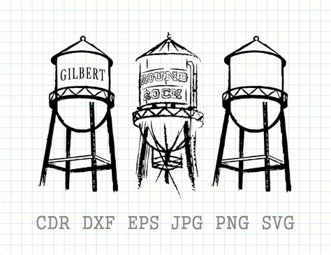 Rising Above: Discover the Exquisite Water Tower SVG and Elevate Your Creative Designs!