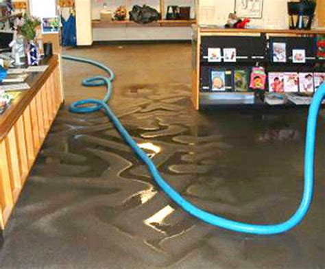 Water damage emergency response