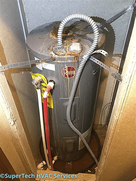 Water heater leaking