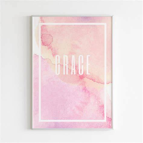 Watercolor Grace Business Card Template