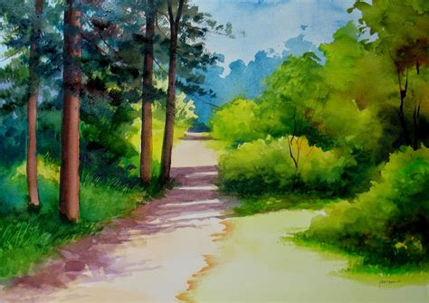 Watercolor Landscape Ideas
