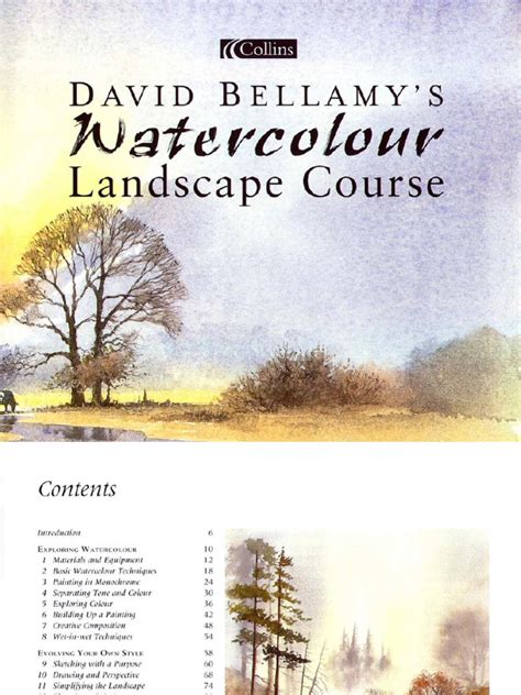 Watercolor Landscape Pdf