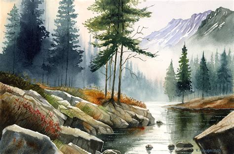 Watercolor Landscapes
