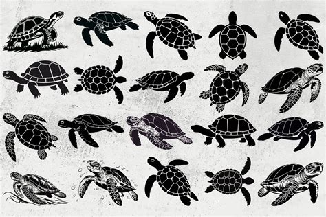 Download Watercolor Turtle SVG File - SVG Design Creativefabrica DXF Files