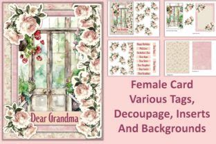 Download Watercolour Garden Card Making Kit 4 For Crafts