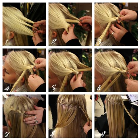 Waterfall Attachment Braid Instructions With Picture