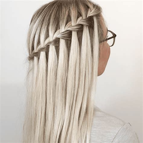 Waterfall Braid Instructions With Picture