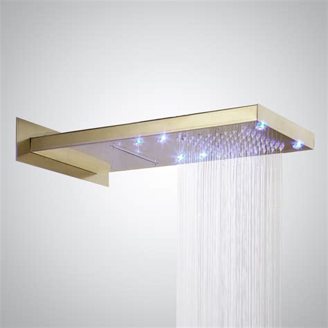 Buy ONLT 9 Function Led Shower Head Light Rain Shower 700x380mm Large Waterfall Multi Function