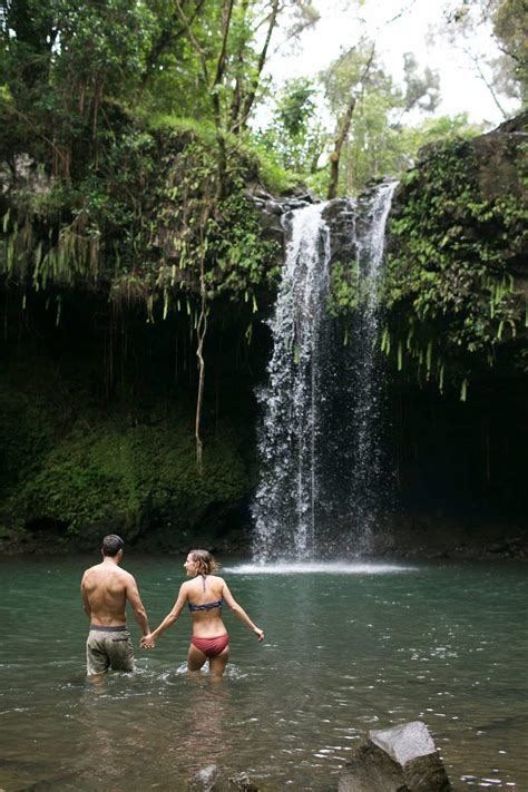 Waterfall Swimming Hawaii