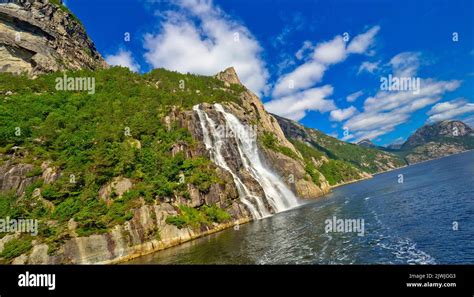 Waterfalls Lysefjord