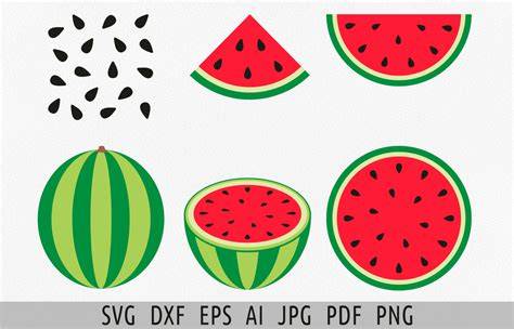 Slice Into Summer Fun with Watermelon Slice SVG – Add a Refreshing Twist to Your Designs Now!