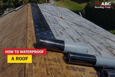 Waterproofing too