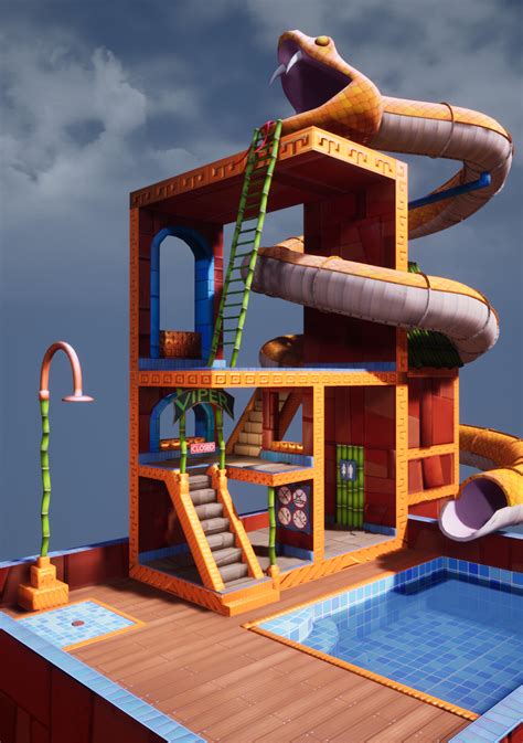 Waterslide Perspective