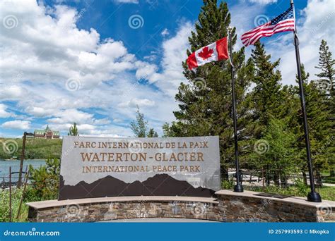 Waterton Park Sign