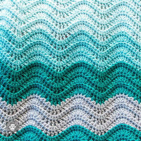 Wave Crochet Blanket